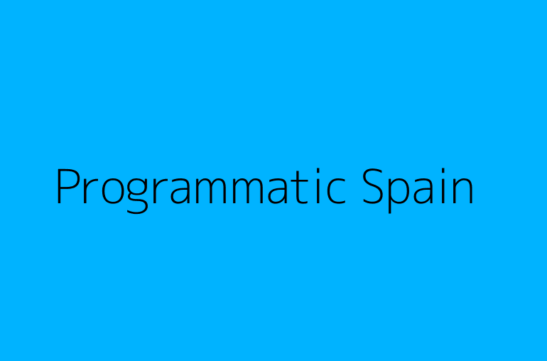 Programmatic Spain